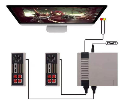 Consola Mini Nes 620 Juegos clasicos