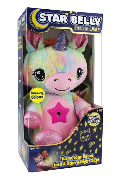 Peluche Star Belly Dream Lites Luz Nocturna