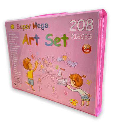 Kit De Arte Infantil De 208 Piezas